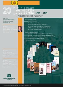 Plakat/Großformatdruck TU CHemnitz, Philosophische Fakultät
