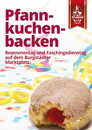 Plakat Zum Kirchbäck