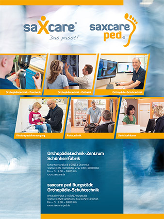 Rollup saXcare GmbH und saXcare PED GmbH